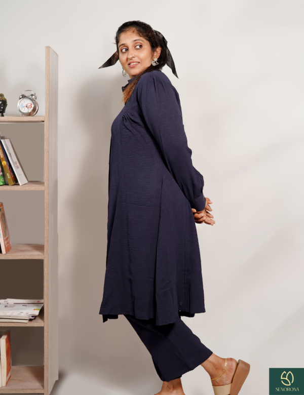 Navy Blue Co-ord Set - Image 2